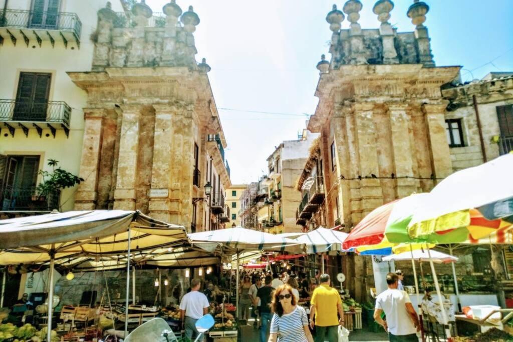 A Casa Di Enza B&B Palermo Luaran gambar
